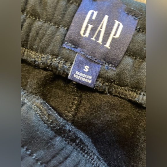 Gap Vintage Soft Wide Leg Sweatpants Black White Track Stripe Small NWT - Picture 9 of 11